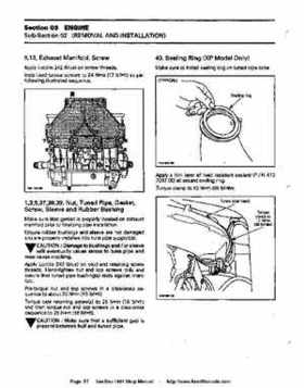 Bombardier SeaDoo 1994 factory shop manual, Page 57
