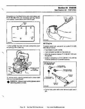 Bombardier SeaDoo 1994 factory shop manual, Page 61