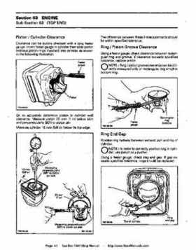 Bombardier SeaDoo 1994 factory shop manual, Page 64