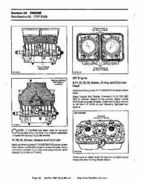 Bombardier SeaDoo 1994 factory shop manual, Page 68