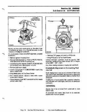 Bombardier SeaDoo 1994 factory shop manual, Page 79