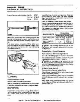 Bombardier SeaDoo 1994 factory shop manual, Page 89