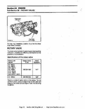 Bombardier SeaDoo 1994 factory shop manual, Page 93