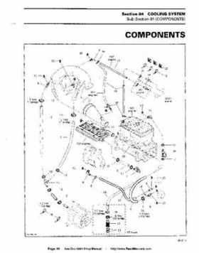 Bombardier SeaDoo 1994 factory shop manual, Page 99