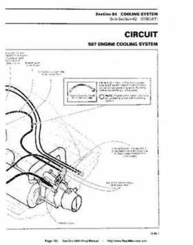 Bombardier SeaDoo 1994 factory shop manual, Page 102