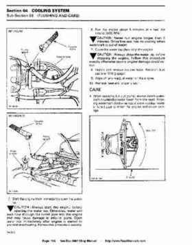 Bombardier SeaDoo 1994 factory shop manual, Page 106
