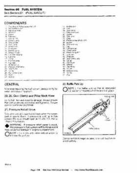 Bombardier SeaDoo 1994 factory shop manual, Page 109