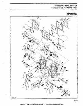 Bombardier SeaDoo 1994 factory shop manual, Page 115