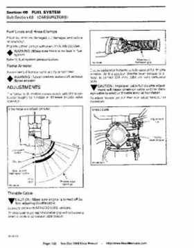 Bombardier SeaDoo 1994 factory shop manual, Page 122