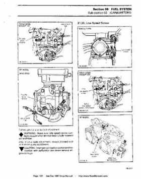 Bombardier SeaDoo 1994 factory shop manual, Page 123