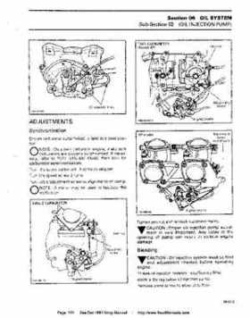 Bombardier SeaDoo 1994 factory shop manual, Page 131