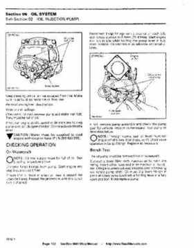 Bombardier SeaDoo 1994 factory shop manual, Page 132