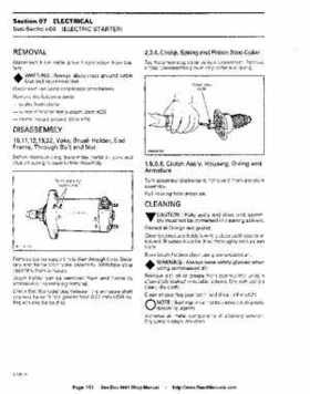 Bombardier SeaDoo 1994 factory shop manual, Page 153