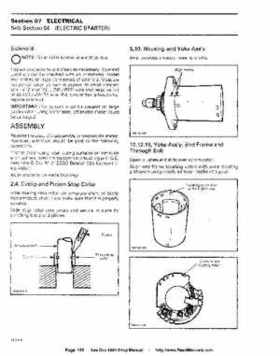 Bombardier SeaDoo 1994 factory shop manual, Page 155