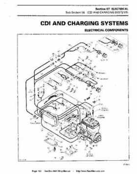 Bombardier SeaDoo 1994 factory shop manual, Page 163