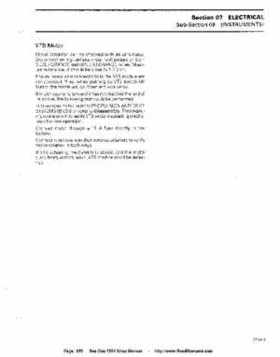 Bombardier SeaDoo 1994 factory shop manual, Page 186