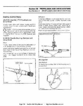 Bombardier SeaDoo 1994 factory shop manual, Page 199