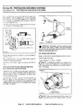 Bombardier SeaDoo 1994 factory shop manual, Page 212