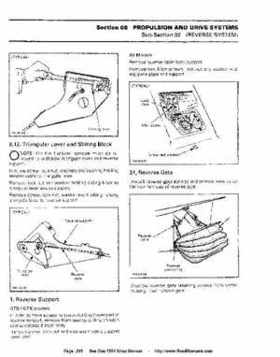 Bombardier SeaDoo 1994 factory shop manual, Page 216
