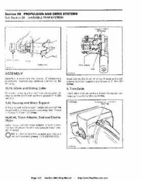 Bombardier SeaDoo 1994 factory shop manual, Page 223