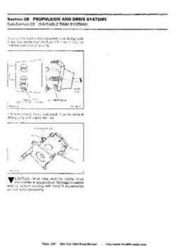Bombardier SeaDoo 1994 factory shop manual, Page 225