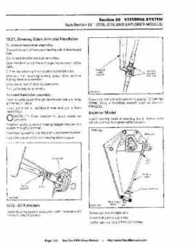 Bombardier SeaDoo 1994 factory shop manual, Page 232