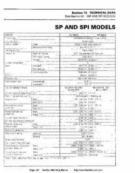 Bombardier SeaDoo 1994 factory shop manual, Page 263
