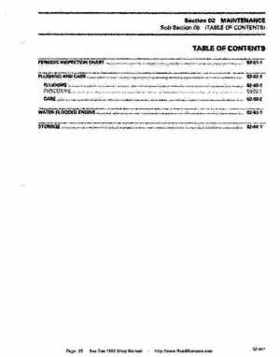 Bombardier SeaDoo 1995 factory shop manual, Page 25