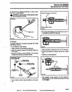 Bombardier SeaDoo 1995 factory shop manual, Page 45