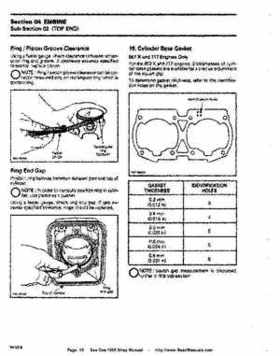 Bombardier SeaDoo 1995 factory shop manual, Page 48