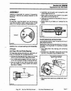 Bombardier SeaDoo 1995 factory shop manual, Page 49
