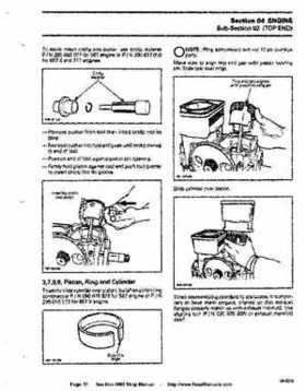 Bombardier SeaDoo 1995 factory shop manual, Page 51