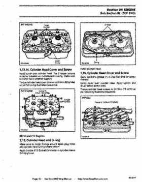 Bombardier SeaDoo 1995 factory shop manual, Page 53