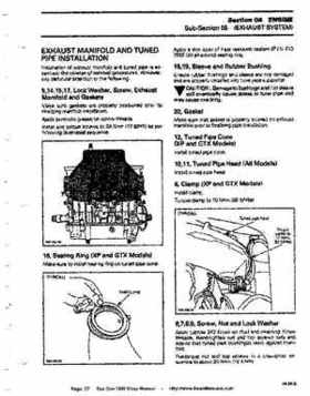 Bombardier SeaDoo 1995 factory shop manual, Page 77