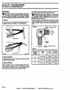 Bombardier SeaDoo 1995 factory shop manual, Page 83