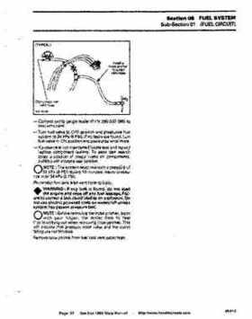 Bombardier SeaDoo 1995 factory shop manual, Page 93