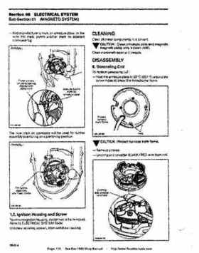 Bombardier SeaDoo 1995 factory shop manual, Page 118