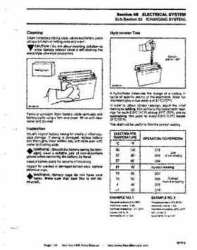 Bombardier SeaDoo 1995 factory shop manual, Page 133