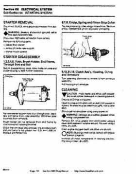 Bombardier SeaDoo 1995 factory shop manual, Page 141