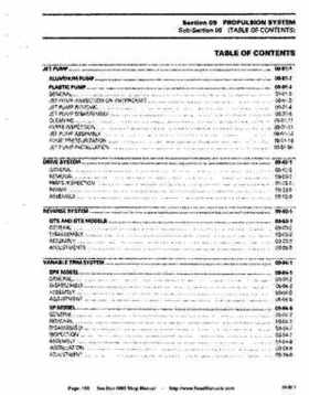 Bombardier SeaDoo 1995 factory shop manual, Page 150