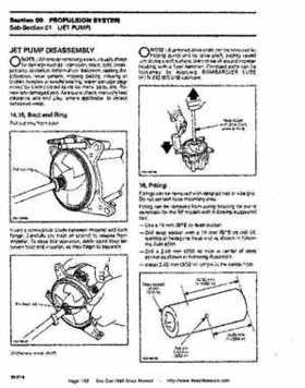 Bombardier SeaDoo 1995 factory shop manual, Page 158