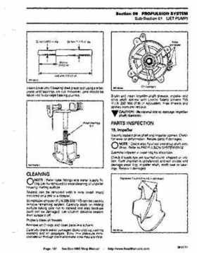Bombardier SeaDoo 1995 factory shop manual, Page 161