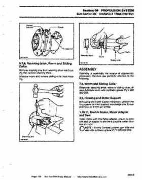 Bombardier SeaDoo 1995 factory shop manual, Page 190