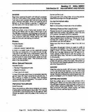 Bombardier SeaDoo 1995 factory shop manual, Page 216