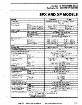 Bombardier SeaDoo 1995 factory shop manual, Page 229
