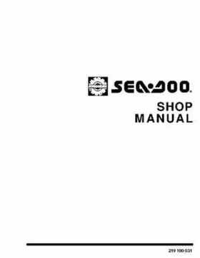Bombardier SeaDoo 1996 factory shop manual, Page 2