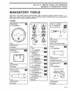 Bombardier SeaDoo 1996 factory shop manual, Page 11