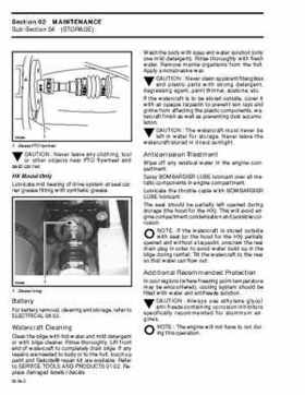 Bombardier SeaDoo 1996 factory shop manual, Page 37