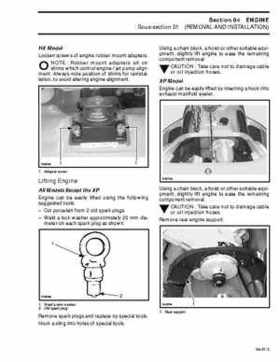 Bombardier SeaDoo 1996 factory shop manual, Page 46