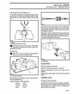 Bombardier SeaDoo 1996 factory shop manual, Page 84